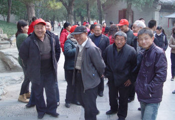A group of Chinese in Beijing